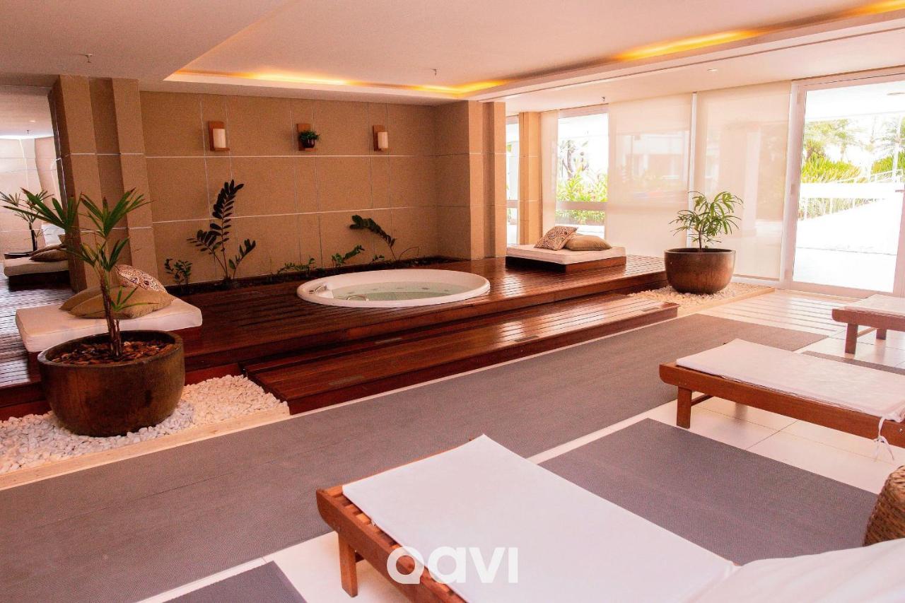 Qavi - Flat Resort Beira Mar Cotovelo #Inmare322 Parnamirim Eksteriør billede