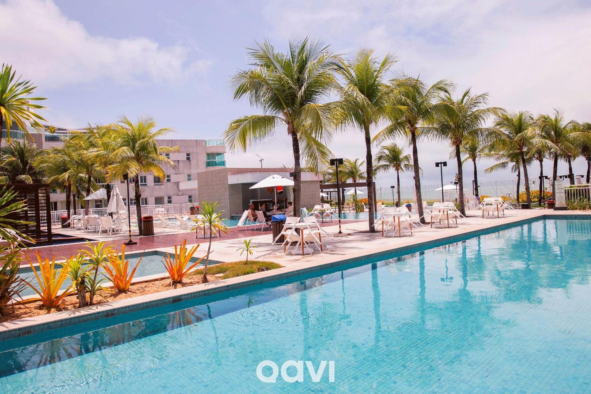 Qavi - Flat Resort Beira Mar Cotovelo #Inmare322 Parnamirim Eksteriør billede
