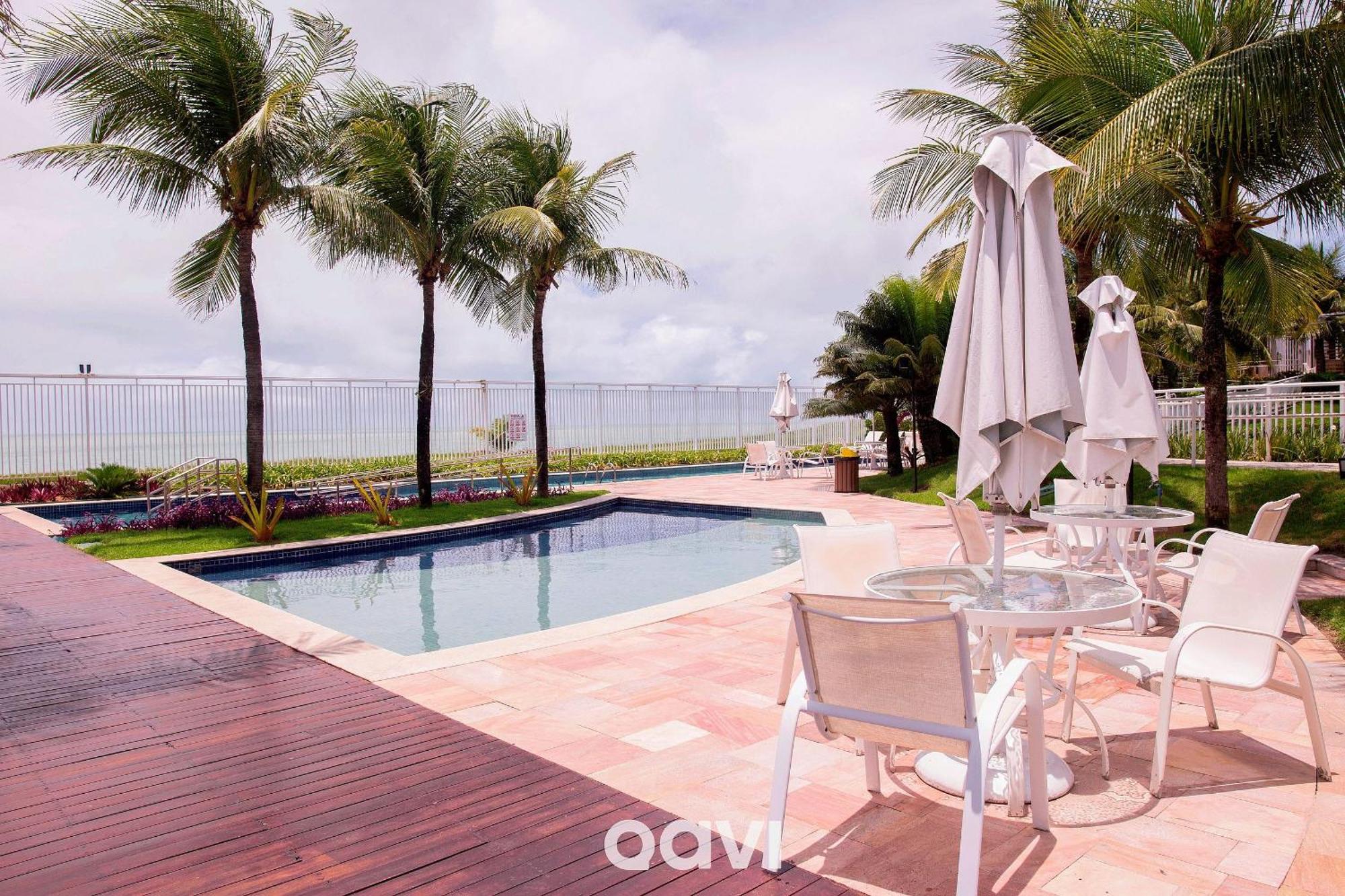Qavi - Flat Resort Beira Mar Cotovelo #Inmare322 Parnamirim Eksteriør billede