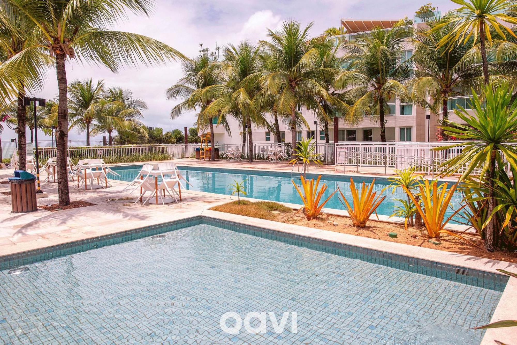 Qavi - Flat Resort Beira Mar Cotovelo #Inmare322 Parnamirim Eksteriør billede